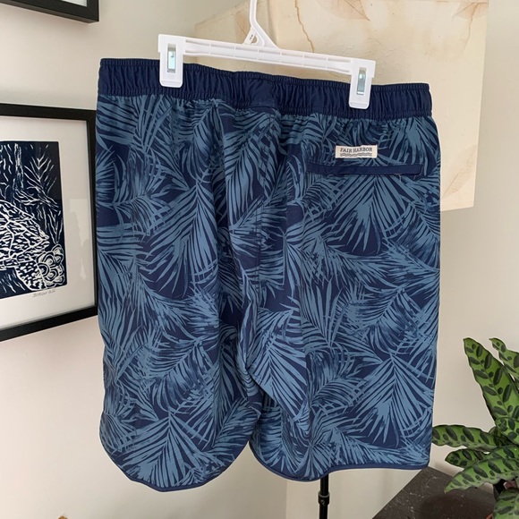NWOT Fair Harbor The Anchor Men’s swim shorts with liner XL - Picture 11 of 14